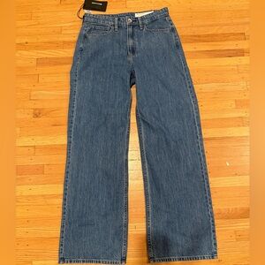 Rag & Bone Lori mid rise wide leg Jean